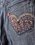 Jean bleu slim à poches fantaisies - 𝐌𝐚𝐫𝐢𝐧𝐚𝟒𝟒𝐟𝐚𝐦𝐢𝐥𝐲