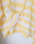 Pull rayé jaune double sens - 𝐌𝐚𝐫𝐢𝐧𝐚𝟒𝟒𝐟𝐚𝐦𝐢𝐥𝐲