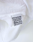 T-shirt blanc muni de perles multicolores peace n'love - 𝐌𝐚𝐫𝐢𝐧𝐚𝟒𝟒𝐟𝐚𝐦𝐢𝐥𝐲