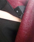 Perfecto aubergine 100% cuir - 𝐌𝐚𝐫𝐢𝐧𝐚𝟒𝟒𝐟𝐚𝐦𝐢𝐥𝐲