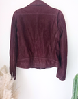 Perfecto aubergine 100% cuir - 𝐌𝐚𝐫𝐢𝐧𝐚𝟒𝟒𝐟𝐚𝐦𝐢𝐥𝐲
