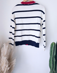 Cardigan amour marinière - 𝐌𝐚𝐫𝐢𝐧𝐚𝟒𝟒𝐟𝐚𝐦𝐢𝐥𝐲