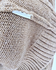 Pull beige foncé à empiècements effet superposition - 𝐌𝐚𝐫𝐢𝐧𝐚𝟒𝟒𝐟𝐚𝐦𝐢𝐥𝐲