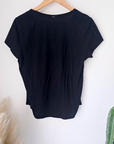 T-shirt noir skull en perles - 𝐌𝐚𝐫𝐢𝐧𝐚𝟒𝟒𝐟𝐚𝐦𝐢𝐥𝐲
