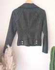 Perfecto suédine kaki vert - 𝐌𝐚𝐫𝐢𝐧𝐚𝟒𝟒𝐟𝐚𝐦𝐢𝐥𝐲