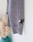 Pull gris plumes camouflage - 𝐌𝐚𝐫𝐢𝐧𝐚𝟒𝟒𝐟𝐚𝐦𝐢𝐥𝐲