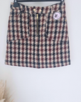 Jupe tweed à imprimé à carreaux - 𝐌𝐚𝐫𝐢𝐧𝐚𝟒𝟒𝐟𝐚𝐦𝐢𝐥𝐲