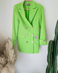 Blazer vert fluo - 𝐌𝐚𝐫𝐢𝐧𝐚𝟒𝟒𝐟𝐚𝐦𝐢𝐥𝐲