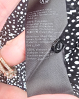 Chemise noire à imprimé éclairs et pois blancs - 𝐌𝐚𝐫𝐢𝐧𝐚𝟒𝟒𝐟𝐚𝐦𝐢𝐥𝐲