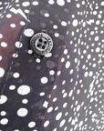 Chemise noire à imprimé éclairs et pois blancs - 𝐌𝐚𝐫𝐢𝐧𝐚𝟒𝟒𝐟𝐚𝐦𝐢𝐥𝐲