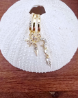Boucles d'oreilles pendentes dorées acier inoxydable - 𝐌𝐚𝐫𝐢𝐧𝐚𝟒𝟒𝐟𝐚𝐦𝐢𝐥𝐲