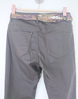 Pantalon huilé marron avec sa ceinture - 𝐌𝐚𝐫𝐢𝐧𝐚𝟒𝟒𝐟𝐚𝐦𝐢𝐥𝐲