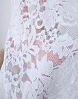 Haut blanc à dentelle - 𝐌𝐚𝐫𝐢𝐧𝐚𝟒𝟒𝐟𝐚𝐦𝐢𝐥𝐲