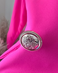 Veste cintrée rose fluo - 𝐌𝐚𝐫𝐢𝐧𝐚𝟒𝟒𝐟𝐚𝐦𝐢𝐥𝐲
