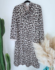 Robe beige sweat léopard - 𝐌𝐚𝐫𝐢𝐧𝐚𝟒𝟒𝐟𝐚𝐦𝐢𝐥𝐲