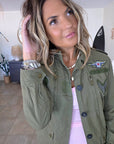 Veste militaire kaki - 𝐌𝐚𝐫𝐢𝐧𝐚𝟒𝟒𝐟𝐚𝐦𝐢𝐥𝐲