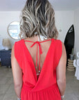 Combi-short rouge vif - 𝐌𝐚𝐫𝐢𝐧𝐚𝟒𝟒𝐟𝐚𝐦𝐢𝐥𝐲