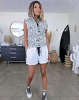 Veste en coton jean imprimé léopard - 𝐌𝐚𝐫𝐢𝐧𝐚𝟒𝟒𝐟𝐚𝐦𝐢𝐥𝐲