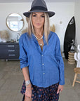 Chemise fine en coton amour