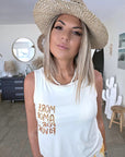 Débardeur beige clair Amor