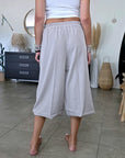 Pantalon 2&1 Bermuda beige-gris