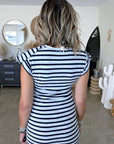 Robe marinière avec perles bijoux - 𝐌𝐚𝐫𝐢𝐧𝐚𝟒𝟒𝐟𝐚𝐦𝐢𝐥𝐲