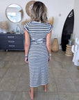 Robe marinière avec perles bijoux - 𝐌𝐚𝐫𝐢𝐧𝐚𝟒𝟒𝐟𝐚𝐦𝐢𝐥𝐲