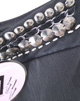 Robe bustier noire made in France