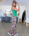 Pantalon à imprimé léopard avec tags - 𝐌𝐚𝐫𝐢𝐧𝐚𝟒𝟒𝐟𝐚𝐦𝐢𝐥𝐲