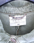Combi-short vert en coton