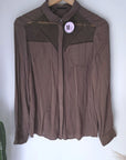 Chemise souple kaki