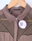 Chemise souple kaki