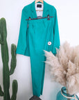 Pantalon chic vert