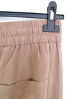 Pantalon beige coupe cargo