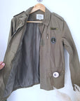 Veste militaire kaki - 𝐌𝐚𝐫𝐢𝐧𝐚𝟒𝟒𝐟𝐚𝐦𝐢𝐥𝐲