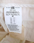 Pantalon écru taille asymétrique