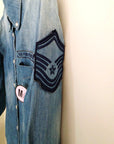Chemise bleue rock'n'roll - 𝐌𝐚𝐫𝐢𝐧𝐚𝟒𝟒𝐟𝐚𝐦𝐢𝐥𝐲