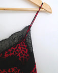 Débardeur rouge à imprimé léopard - 𝐌𝐚𝐫𝐢𝐧𝐚𝟒𝟒𝐟𝐚𝐦𝐢𝐥𝐲