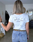T-shirt blanc Rock au dos - 𝐌𝐚𝐫𝐢𝐧𝐚𝟒𝟒𝐟𝐚𝐦𝐢𝐥𝐲