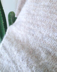 Robe écrue chinée à maille douce - 𝐌𝐚𝐫𝐢𝐧𝐚𝟒𝟒𝐟𝐚𝐦𝐢𝐥𝐲