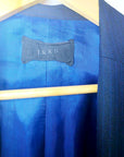 Veste chic et cintrée bleu marine à fines rayures - 𝐌𝐚𝐫𝐢𝐧𝐚𝟒𝟒𝐟𝐚𝐦𝐢𝐥𝐲