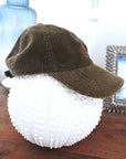 Casquette velours kaki - 𝐌𝐚𝐫𝐢𝐧𝐚𝟒𝟒𝐟𝐚𝐦𝐢𝐥𝐲
