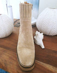 Bottines Janis beiges 100% cuir - ๐๐๐ซ๐ข๐ง๐๐๐๐๐๐ฆ๐ข๐ฅ๐ฒ