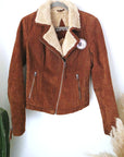 Perfecto 100% cuir cognac