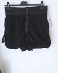 Short noir 100% cuir