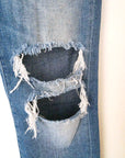 Jean customisé Pièce unique