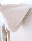 Robe beige à effet superposition