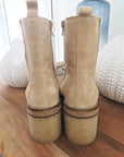Bottines Janis beiges 100% cuir - ๐๐๐ซ๐ข๐ง๐๐๐๐๐๐ฆ๐ข๐ฅ๐ฒ