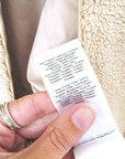 Manteau bouclette beige sans manche - 𝐌𝐚𝐫𝐢𝐧𝐚𝟒𝟒𝐟𝐚𝐦𝐢𝐥𝐲