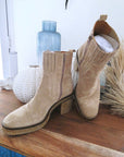 Bottines Janis beiges 100% cuir - ๐๐๐ซ๐ข๐ง๐๐๐๐๐๐ฆ๐ข๐ฅ๐ฒ